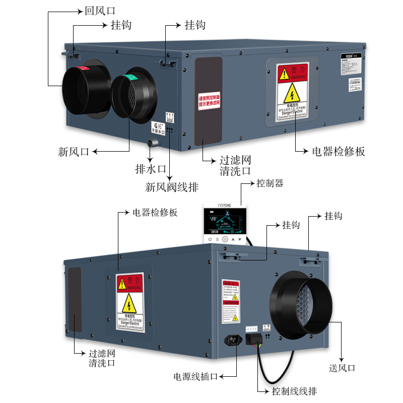 DXF-350新風(fēng)凈化除濕機(jī)